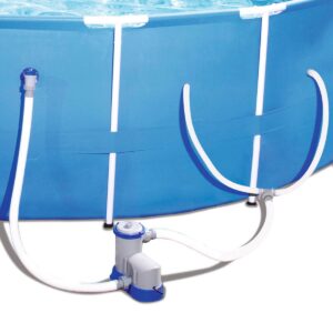 Bestway Steel Pro 12ft x 30in Frame Above Ground Pool Set with Pump and Cover