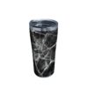 Tervis 20oz Stainless Steel Tumbler - Black Marble