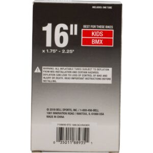 Bell 16" Bike Tire Tube - Black