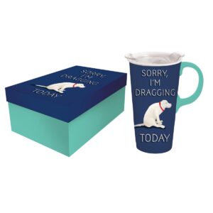 Evergreen Ceramic Travel Cup 17oz. Big Heart
