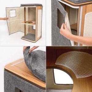 Catit Vesper Cubo Tower Cat Toy
