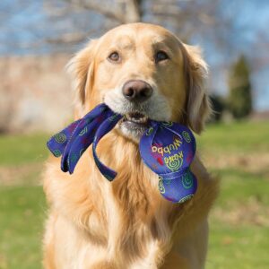 KONG Wubba Toss & Fetch Dog Toy - Blue - L
