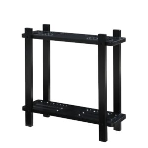 Hathaway Classic Floor Billiard Pool Cue Rack - Black