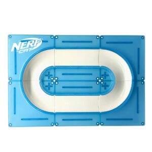 NERF Modular Cat Track with Variety Ball Cat Toy - 4pk