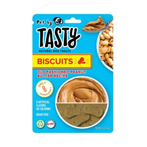 Pet by Tasty Crunchy Old Fashioned Biscuit Recipe with Peanut Butter Dog Treats - 16oz