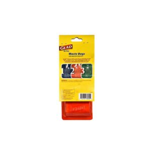 Glad Dog Disposable Waste Bags Containers Tropical Breeze Scent - 3pk