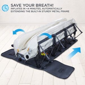Ivation EZ-Bed Twin 7 in. Thick Air Mattress with Built in Pump
