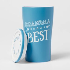 10oz Stoneware Grandma Knows Best Tumbler - Opalhouse™