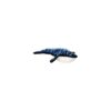 Tuffy Ocean Creature Whale Dog Toy - Blue - L