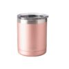 Monoprice Lowball Tumbler - 10 fl. oz. Rose Gold, BPA-free, Sweatproof, 2x Wall Vacuum Insulated - Pure Outdoor Collection