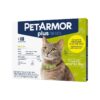 PetArmor Plus Flea and Tick Topical Treatment for Cats - Over 1.5lbs - 3 Month Supply