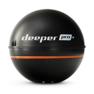 Deeper UAB ITGAM0303 Smart Sonar PRO Plus GPS WiFi Professional Fishing Saltwater Freshwater Fish Mapping Finder Lure