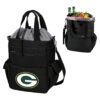 Green Bay Packers Activo Cooler Tote by Picnic Time Black - 11.09qt