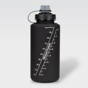Nathan 32oz Tritan Big Shot Water Bottle - Black