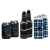 NFL Carolina Panthers Coozie Variety Pack - 8qt