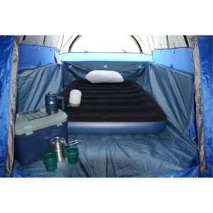 Napier Sportz Air Mattress Portable 2 Person Indoor/Outdoor Compact Inflatable Camping Bed with Built In Hand Powered Air Pump & Convenient Carry Bag