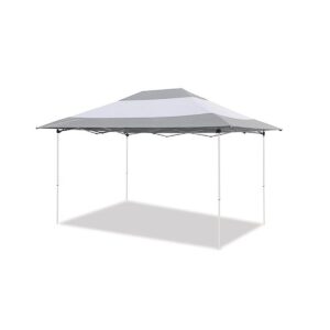 Z-Shade 14 x 10 Foot Instant Canopy Outdoor Patio Shelter, Grey & White (2 Pack)