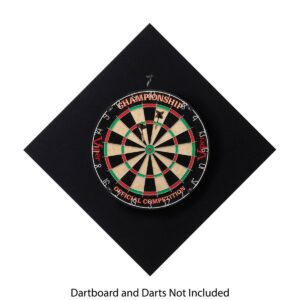 Viper 41-0610 EVA V-Foam Steel Tip Dart Wall Protector Backing Surround Backboard, Black