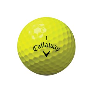 Callaway Supersoft Yellow Golf Balls - 12pk