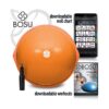 Bosu 72-10850 Home Gym Equipment The Original Balance Trainer 65 cm Diameter, Orange