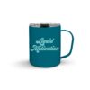 OCS Designs 12oz Double Walled Stainless Steel Coffee Desk Mug - Liquid Motivation