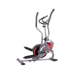 Body Flex Sports Body Power BST800 Stationary 2 In 1 Full Body Elliptical StepTrac Cardio Workout Machine with Curve Crank Technology