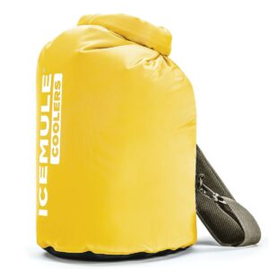IceMule 1006 Classic Collapsible Portable Soft Sided Roll Top 20 Liter 18 Can Lightweight Insulated Waterproof Leak Proof Backpack Cooler Sling Bag