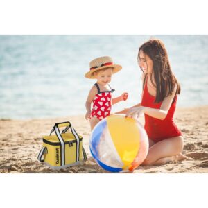 Cuisinart Large Compartment Square 7.4qt Lunch Tote - Yellow
