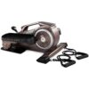 Marcy NS-1009 Bionic Body Compact Elliptical Trainer with Resistance Tubes for Home Gym or Under Office Desk Strength Training
