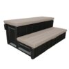 Confer Leisure Accents 36 Inch Deluxe Patio Long Hot Tub Spa Step, Portabello