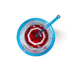 Just Funky Marvel Thor God Of Thunder Plastic Tumbler Cup Lid & Straw | Holds 19 Ounces
