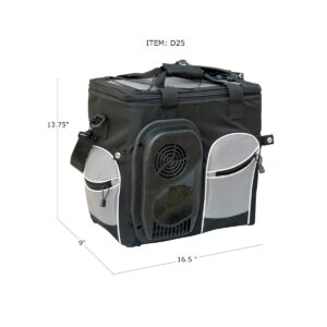 Koolatron D25 Soft-sided 26 quart (24.5L) 12 Volt Plugin Portable Travel Cooler Bag