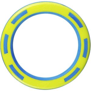 NERF TPR Foam Ring Dog Toy - Blue/Green - 9"