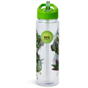Just Funky Pokemon Rayquaza 16oz Water Bottle - BPA-Free Reusable Drinking Bottles