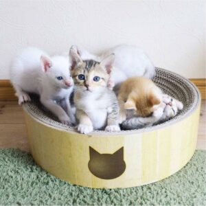 Necoichi Cozy Cat Scratcher Bowl