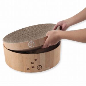 Necoichi Cozy Cat Scratcher Bowl