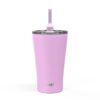 Zac Designs 20oz Stainless Steel Double Wall Vacuum Tumbler Lilac