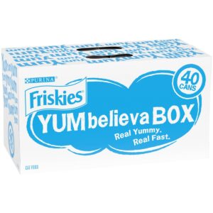 Friskies Yum Believa-Box Surprises Wet Cat Food Variety Pack - 5.5oz/40ct