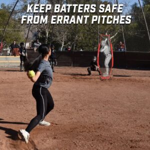 GoSports XTRAMAN Reversible Softball Dummy Batter Pitching Accuracy and Safety Aid Training Mannequin Net