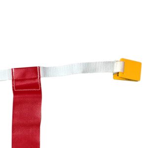 Champion Sports Flag Football Belts - Red - Set of 12
