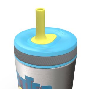 Universal Minions 12oz Stainless Steel Spill-Proof Straw Tumbler - Zak Designs