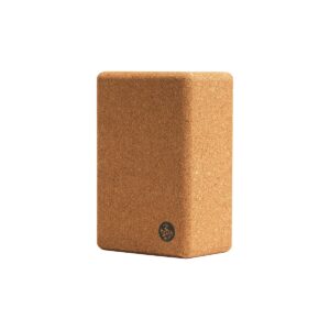 Manduka Cork Yoga Block - Light Brown