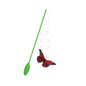 Petstages Butterfly Chase Teaser Wand Cat Toy