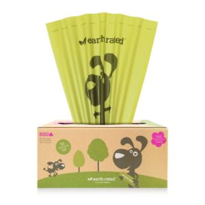 Earth Rated Dog Waste Disposable Bags - Lavender - 600ct