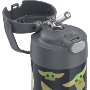 Thermos 12oz FUNtainer Water Bottle with Bail Handle - Baby Yoda