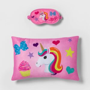 JoJo Siwa Pillow with Eyemask and Slumberbag Set