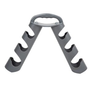Mind Reader Heavy Duty Dumbell Weight Storage Rack for Home