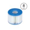 Intex PureSpa Type S1 Easy Set Pool Filter Replacement Cartridges (8 Filters)