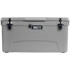 Driftsun Heavy Duty Rotomolded Thermoplastic UV Resistant Portable Commercial Grade 110 Quart Insulated Hard Ice Chest Beverage Cooler, Grey