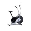 Body Flex Sports Body Rider BRF700 Stationary Full Body Cardio Exercise Upright Fan Bike with Dual Action Handlebars and Adjustable Seat